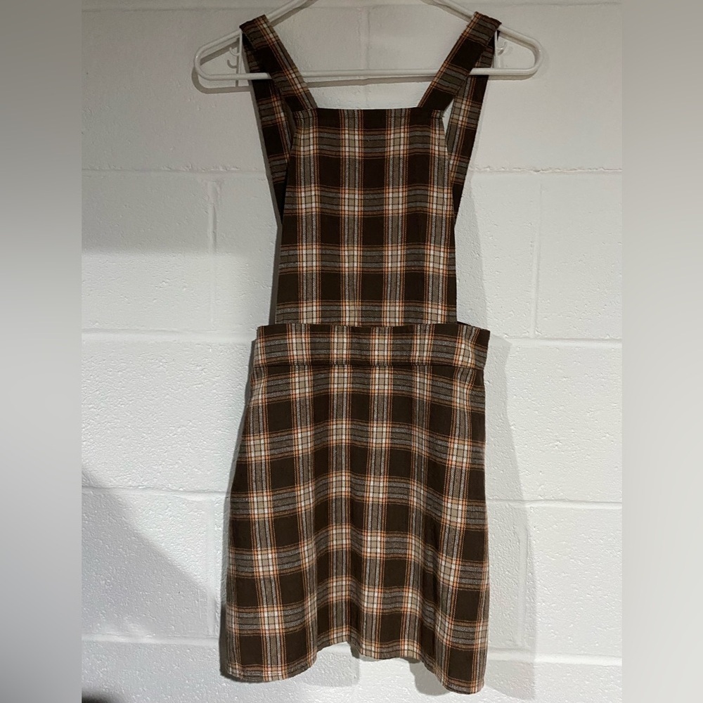 Shein fall plaid dress size 2